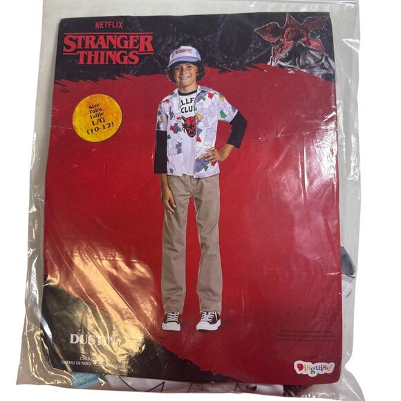 “Stranger Things” Dustin Halloween Child’s Costume. Size L/G (10-12) - Picture 1 of 8